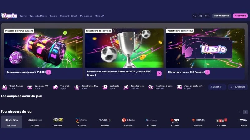 Rizzio Casino - Crypto-Vriendelijk Casino 2026 Casino